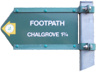 Footpath Sign Transparent
